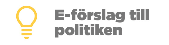 Rubrik förslag till politiken