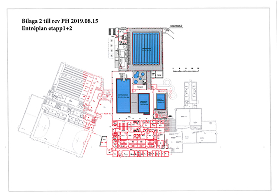 entréplan ny simhall ritning