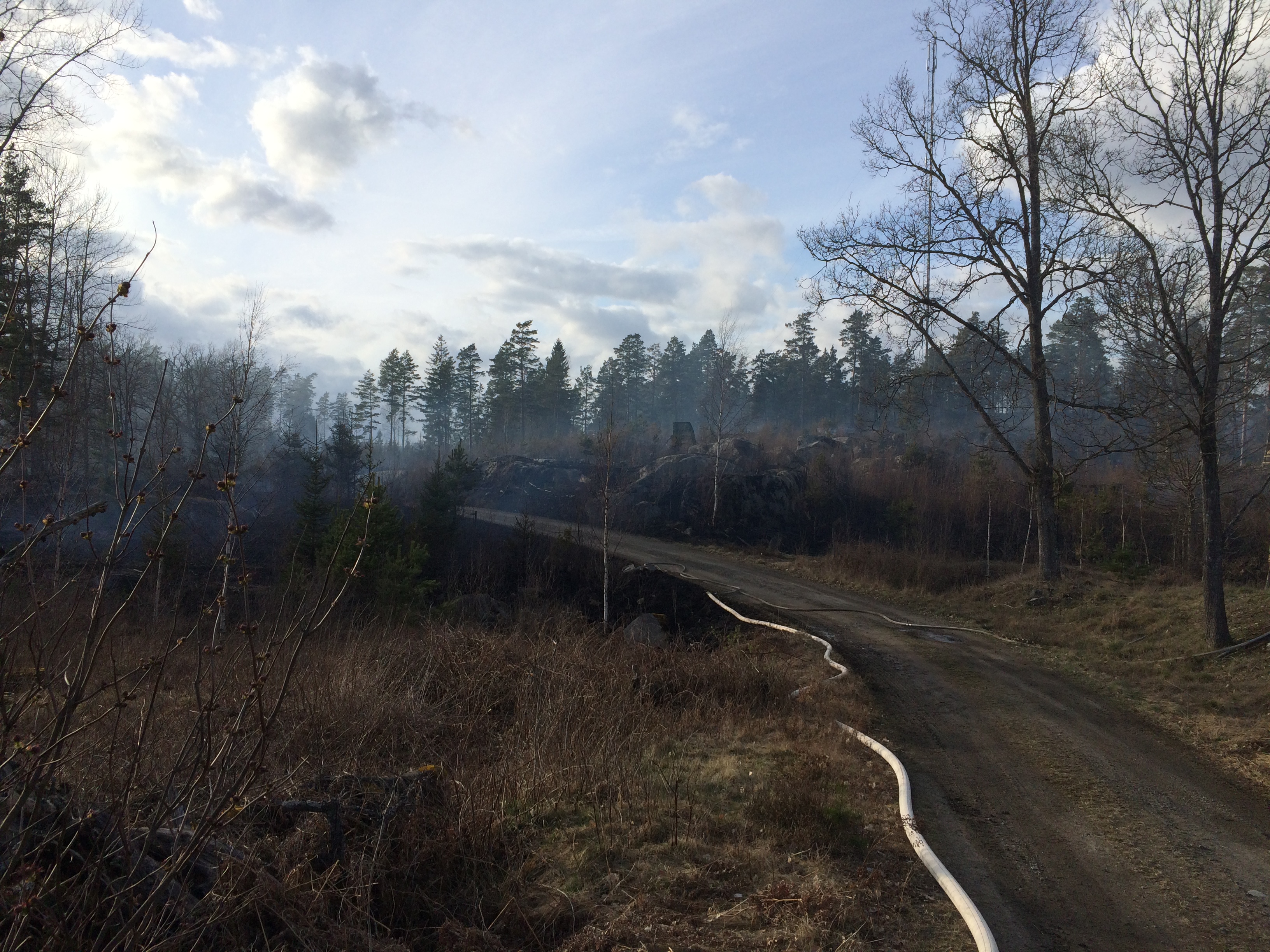 Skogsbrand Böljerum/verkebäck