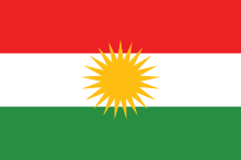 Kurdistans flagga